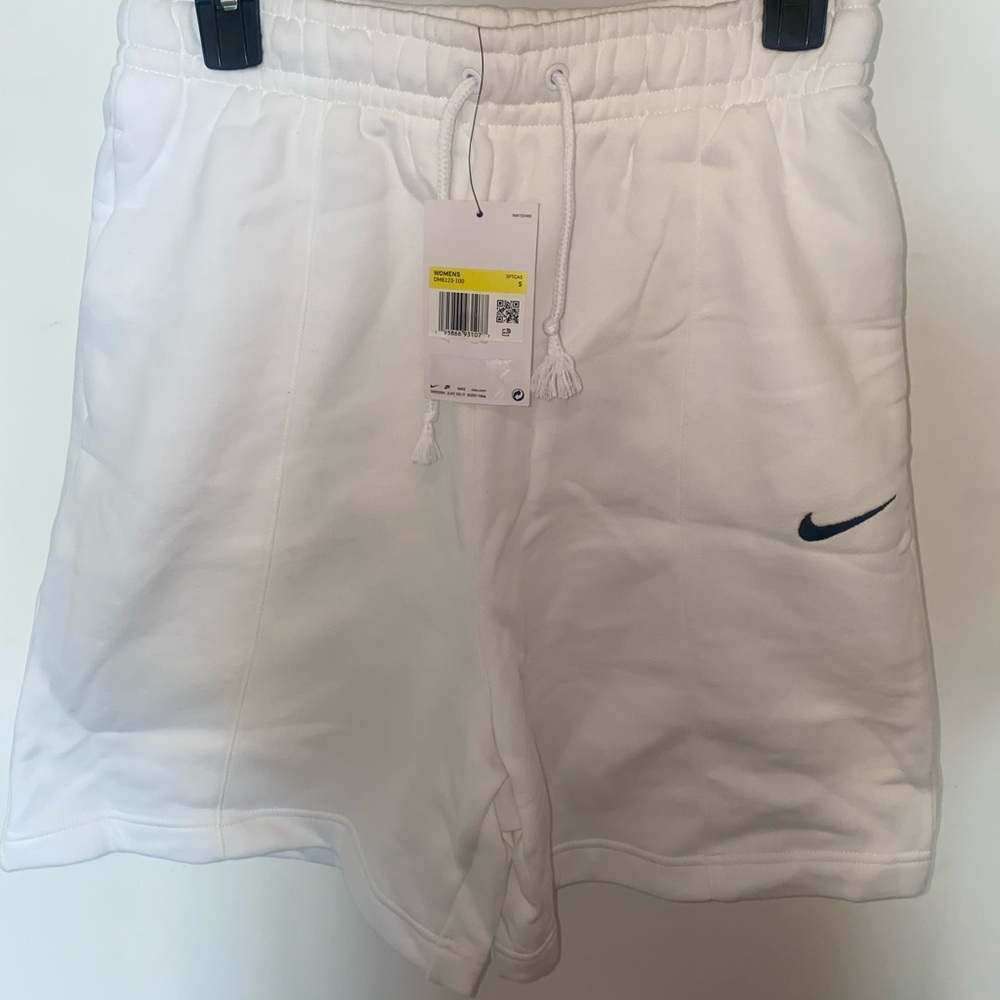 Nike Women's White Athletic Shorts